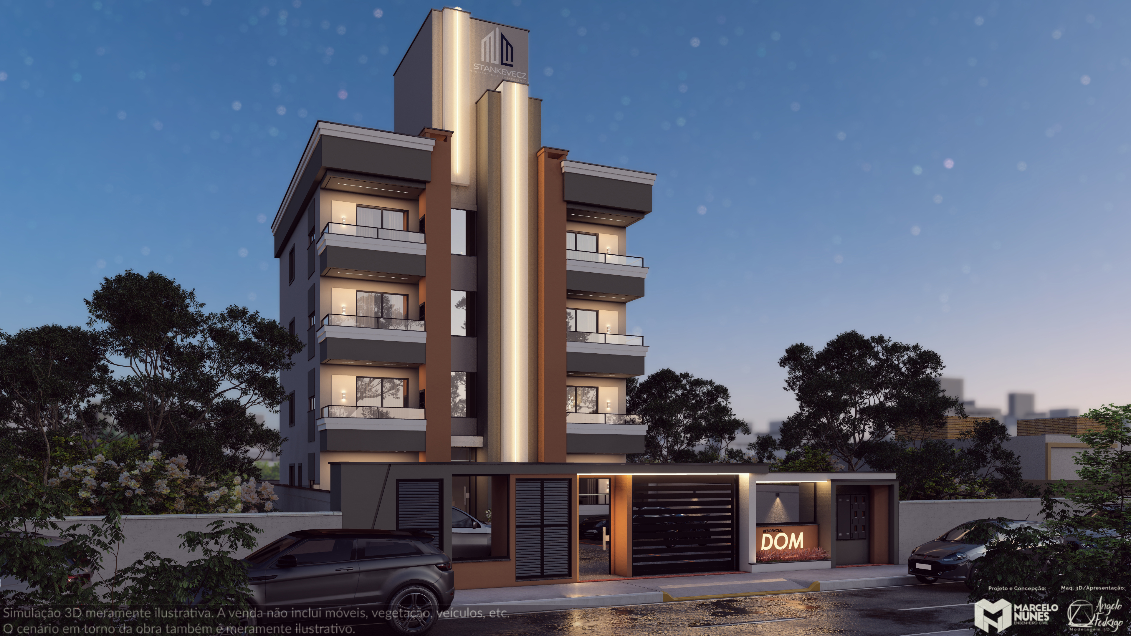 Residencial Dom - Apartamento Garden